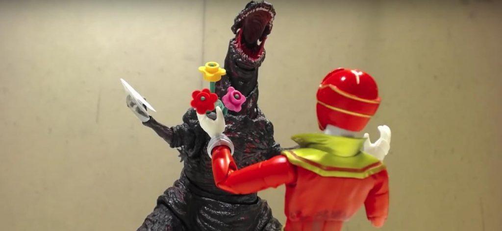 Godzilla vs GokaiRed: An Atomic Valentine