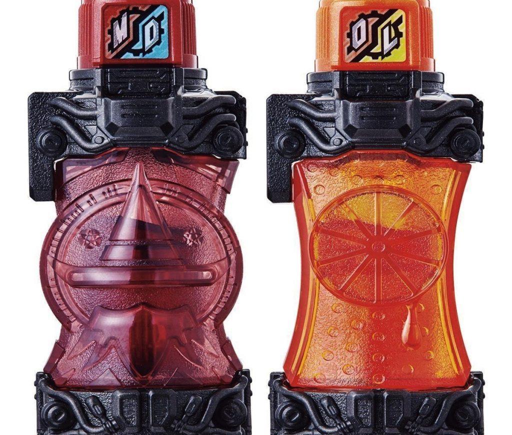 Toy Review: KAMEN RIDER BUILD DX Tora UFO, Shika Pyramid, Kujira Jet, & Wizard Orange Full Bottle Sets